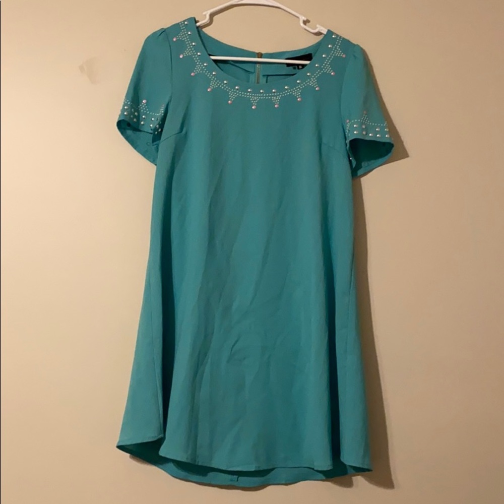 Really Fun Turquoise Boutique Dress